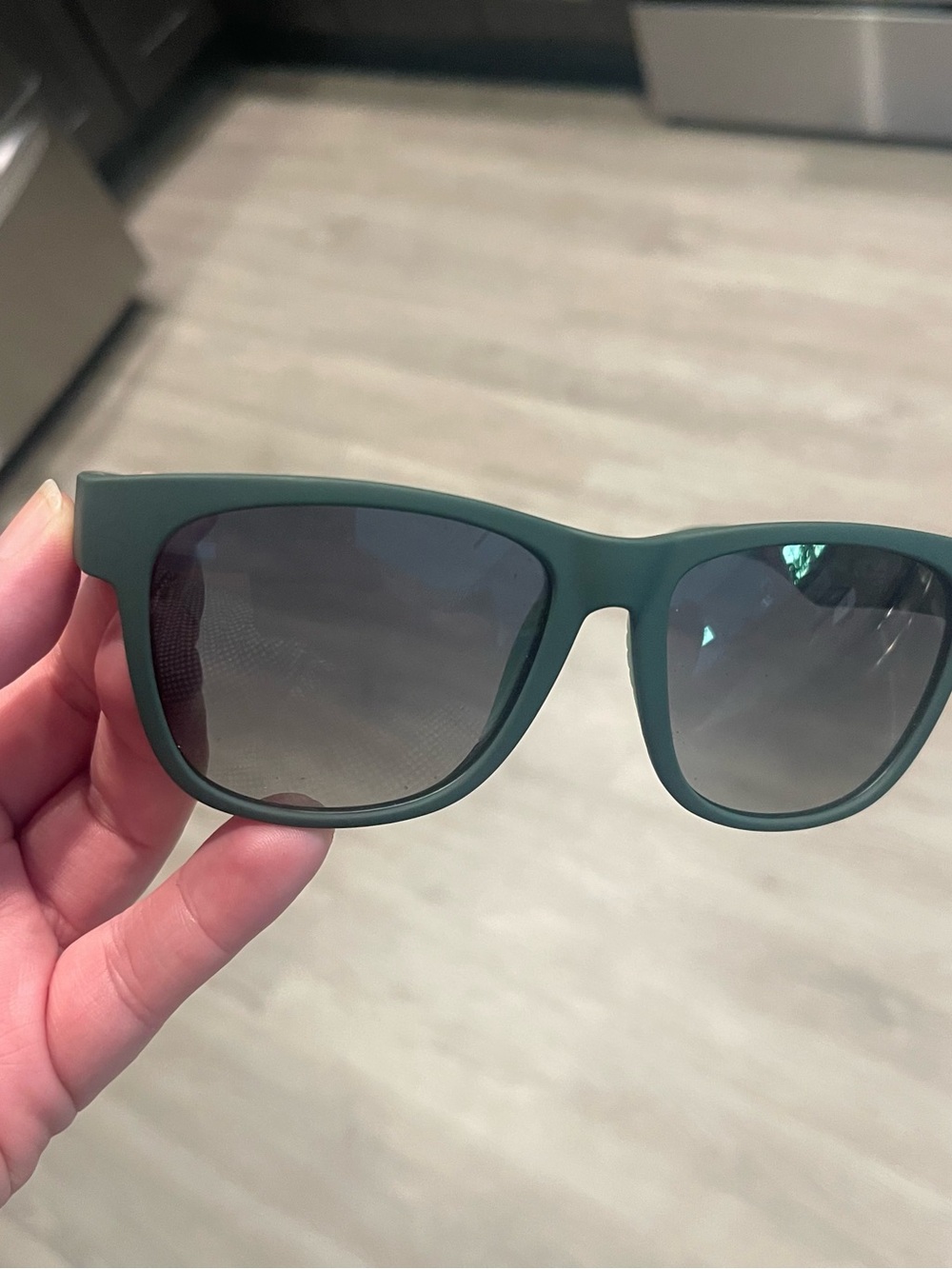 Goodr BFG Sunglasses Mint Julep Electroshocks Matte Green